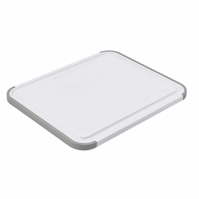 Kitchenaid Classic Nonslip Plastic/Poly Cutting Board 8x10-inch White