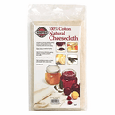 Natural Norpro 100% Cotton Cheesecloth in retail packaging, ideal for cooking, baking, straining, and various kitchen tasks.