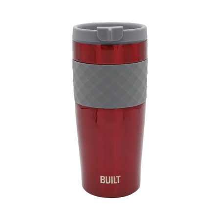 Built 20-Ounce Morgan Double Wall Stainless Steel Tumbler 20-Ounce Red