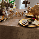 54"x96" Elegance Tablecloth- Dreamy Gold