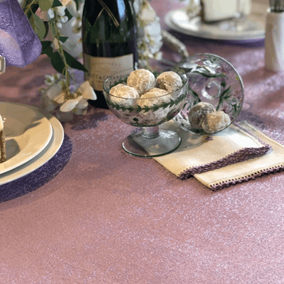 70x120 Dreamy Lilac Tablecloth