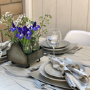 70x120 Silver Pearl Tablecloth