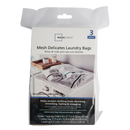 Mainstays Sanitized Treated 3 Piece Mesh Wash Bag Set Sizes: Small 12 X 8 Medium 20 X 16 Xlarge 28 X 20