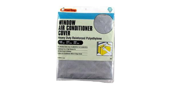 Frost King AC3H Outside Window Air Conditioner Covers 18in X 27in X 22in X 6mm Grey