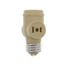 Bright-Way BWC715V Medium Based Socket Adapter-Ivory