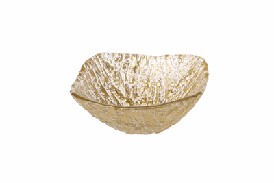 Dessert Bowl with Lined Design