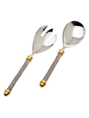 Prestige Metropolitan Pateesh salad servers with a sleek modern design, displayed on a white background.