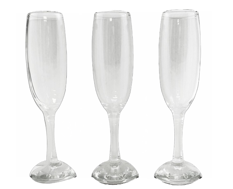 Godinger Meridian 7 Oz. Fluted Champagne Glasses - Set of 4: Champagne  Glasses