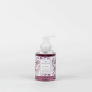 Greenleaf Lavender hand soap in a foaming pump bottle, featuring a lavender and floral design on the label.