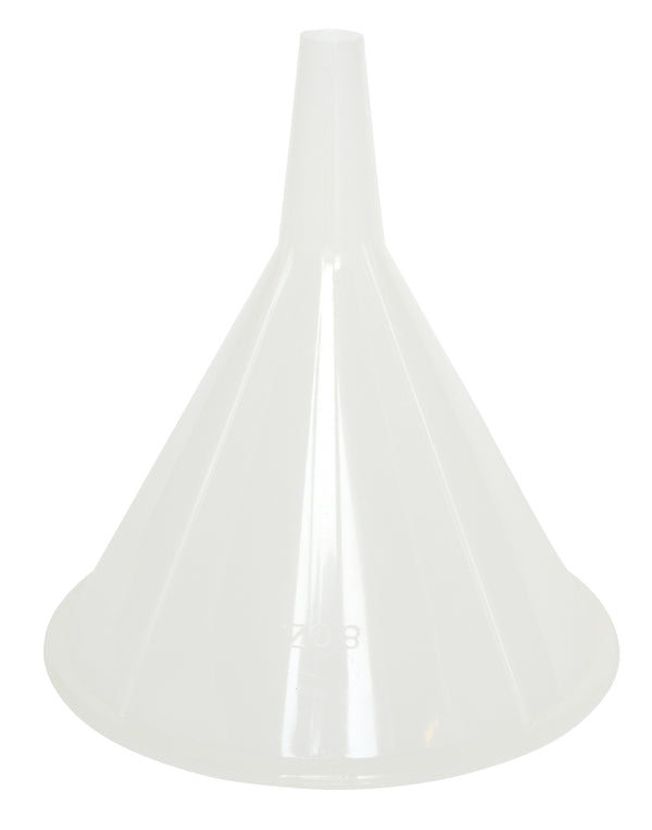 Royal Industries FUN P 8 8 Oz Plastic Funnel