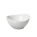 Round 4" DipTrendy White Acrylic Bowl