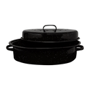 Granite Lg Oval Roaster