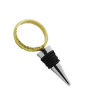 Classic Touch Bottle Stopper with Gold Ring
