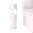 Home Basics Vinyl Coated Steel Bath Tissue Organizer