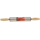 Wood Rolling Pin with Stainless Steel Cover