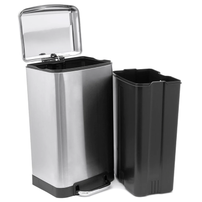 Stainless Steel 30L Slow Close Trash Bin