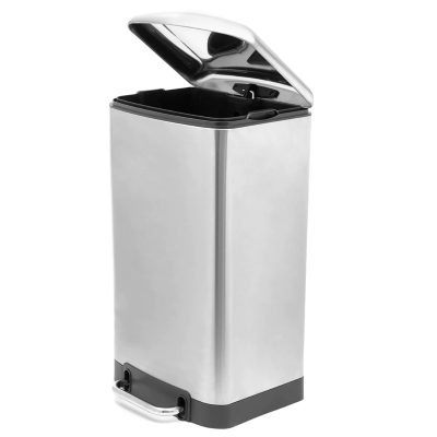 Stainless Steel 30L Slow Close Trash Bin