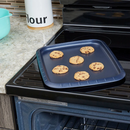 Non Stick Cookie Sheet 10" X 14" Indigo
