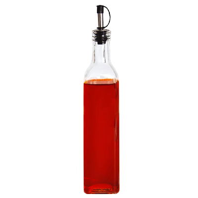 Tall Oil & Vinegar Glass Bottle
