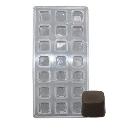 Polycarbonate Mold Choc Square