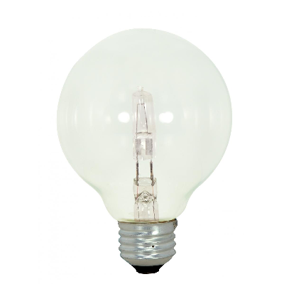 G25 43W Halogen Excel Globe Bulb Clear