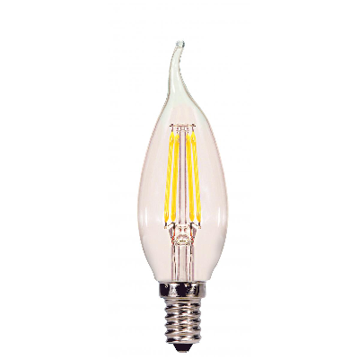 4W L.E.D. Filament Natrual Light 5000K Flame Tip