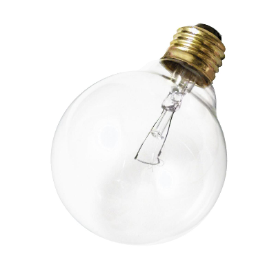 G25 Globe 25W Clear Bulb