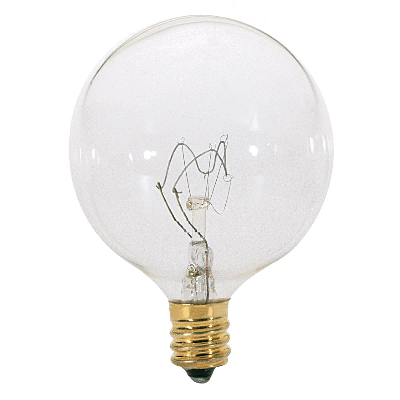 Mini Globe Bulb 60W Clear Incandescent