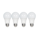 Satco S11322 10W LED bulb with a standard medium (E26) screw base for household fixtures, providing a warm 2700K light.