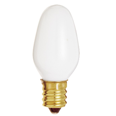 Night Light Bulbs White 4pk