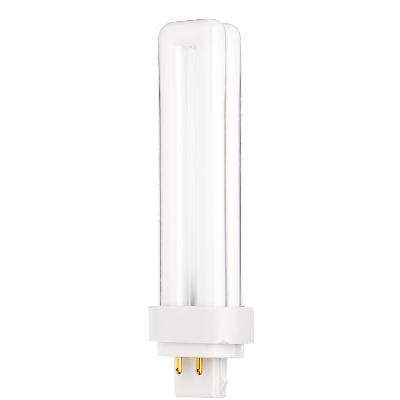 Quad Tube Compact Fluorescent G24Q-2 Base 18W Bright Light Bulb