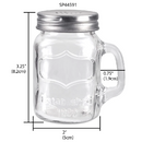 Salt & Pepper Shakeer Mason Jar 2pc Set