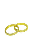 Napkin Ring Gold Spaghetti Set Of 4