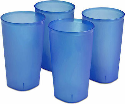 20oz Plastic Tumblers 4pk Turquoise