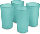 20oz Plastic Tumblers 4pk Tint/Teal