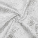 White Gold Rays Jacquard Tablecloth 70"x108"