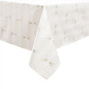 60"x120" Tablecloth- Velvet, Gold Infinity