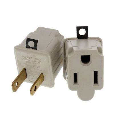 3 TO 2 OUTLET ADAPTERS 2PK