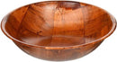 10" WOVEN WOOD SALAD BOWL