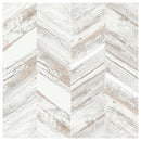 White Wash Herringbone Charger - 24pcs