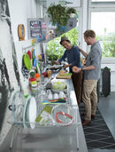 18 Slots Clear Knife Stand