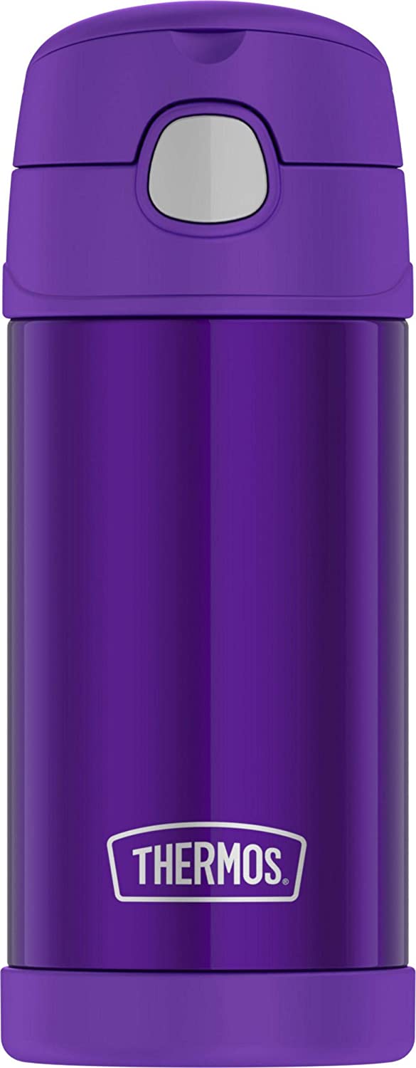 Thermos 12 Ounce Stainless Steel FUNtainer Bottle,Violet