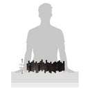 Umbra Sticks Multi Rack – Modern, Unique, Space-Saving Hanger with 5 Flip-Down Hooks for Hanging Coats, Scarves, Purses and More, Brown