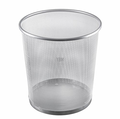 Mesh Wastebasket Trash Can for Home and Office Workspace,  4.75 Gallon