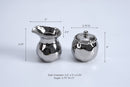 Small Creamer And Sugar Set