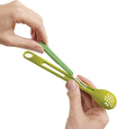 Joseph Joseph 10105 Scoop & Pick Jar Spoon and Fork Set, Green