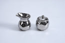 Small Creamer And Sugar Set