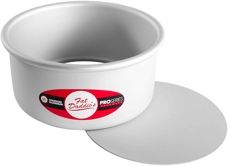 Fat Daddios Anodized Aluminum, Round Removable Bottom Pan, 6 in x 3 in