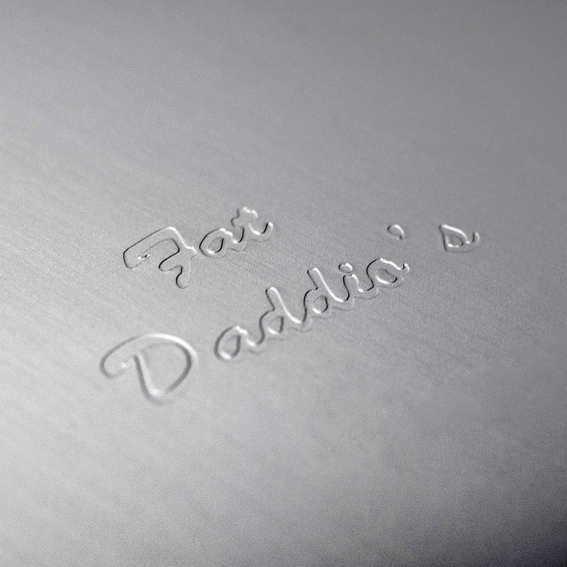 Fat Daddios Anodized Aluminum, Fluted Tart Pan Removable Bottom, 8 in x 1 in