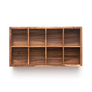 Ironwood Cornwall Tea Box, 8 Compartment Tea Organizer, Acacia Wood